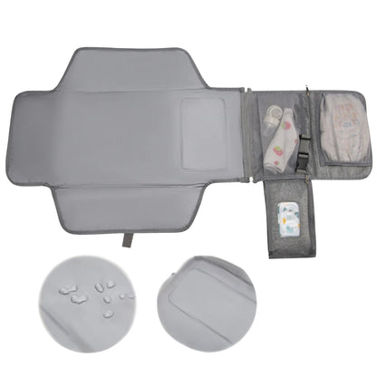 Klein Helden - Faltbare Wickelunterlage mit Umhängegurt