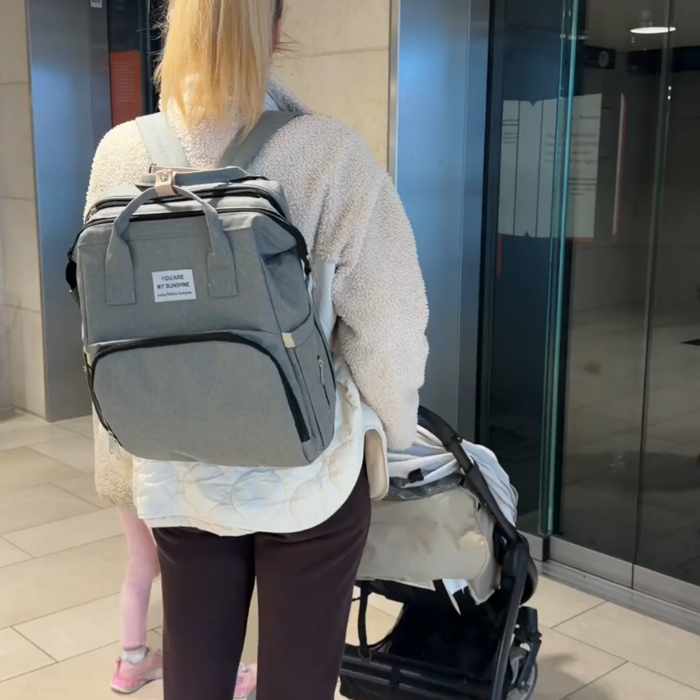 Klein Helden - Multifunktion Wickelrucksack