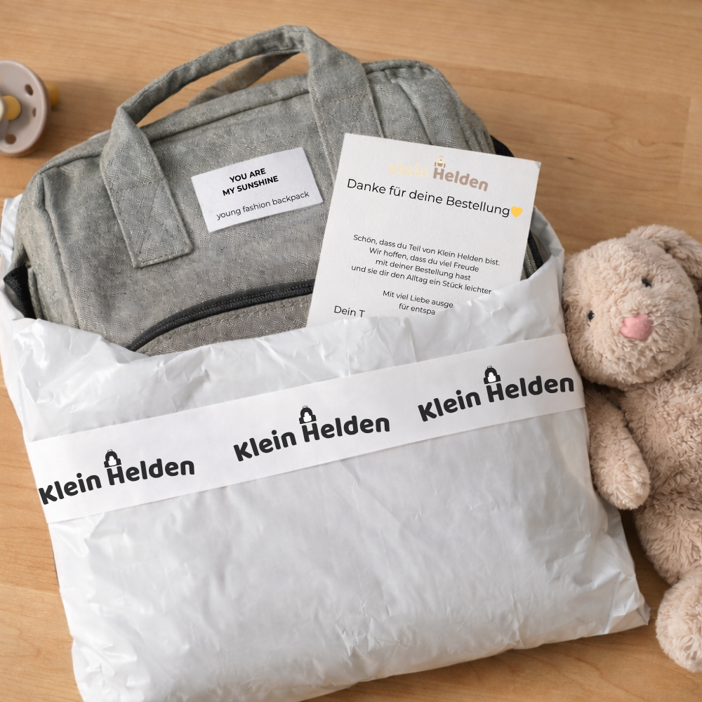 Klein Helden - Multifunktion Wickelrucksack